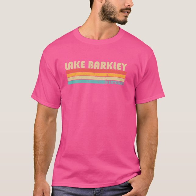 T-shirt LAKE BARKLEY KENTUCKY Funny Pêche Camping Été (Devant)