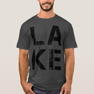 T-shirt Lake Erie Grand Lac Souvenir Invité Bateau Pêche