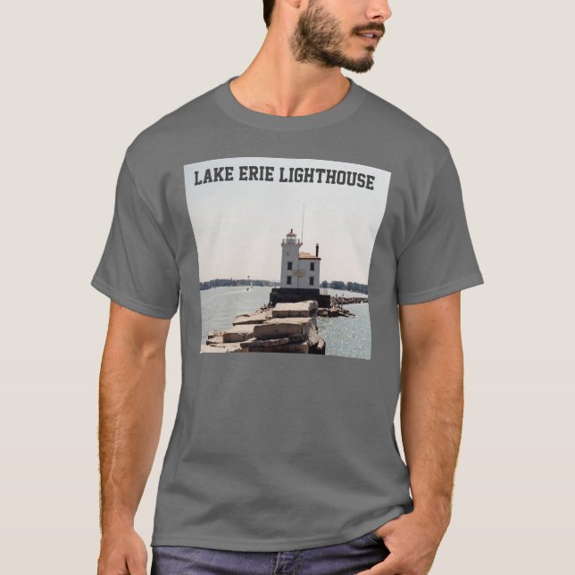 T-shirt Lake Erie Lighthouse (Devant)