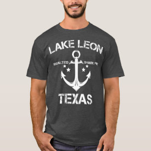 T-shirt LAKE LEON TEXAS Funny Fishing Camping Summer