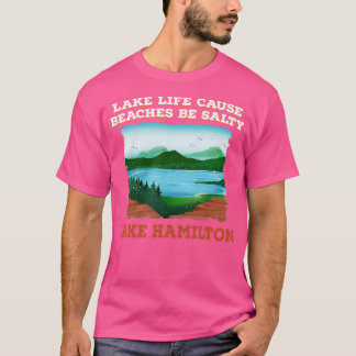 T-shirt Lake Life Cause Beach Lake Camping