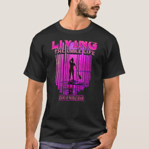 T-shirt Lake Life Paddleboard féminin SUP Paddleboard