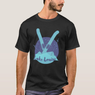 T-shirt Lake Louise Banff Canada Station de ski