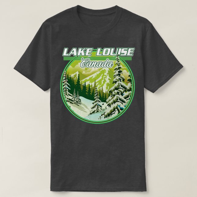 T-shirt Lake Louise Canada (Design devant)