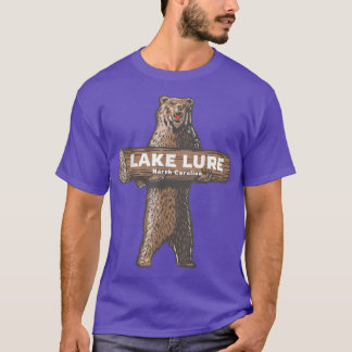 T-shirt Lake Lure North Carolina NC Growling Bear Vacation