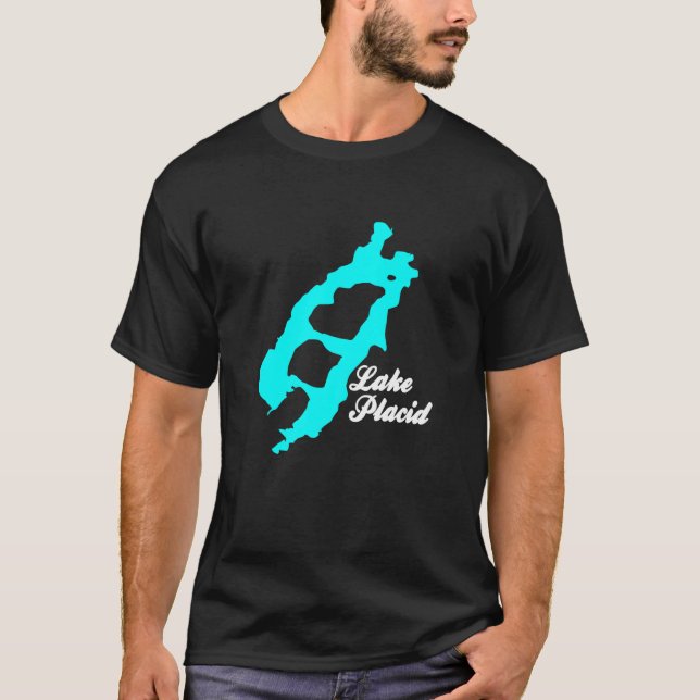 T-shirt Lake Placid New York (Devant)