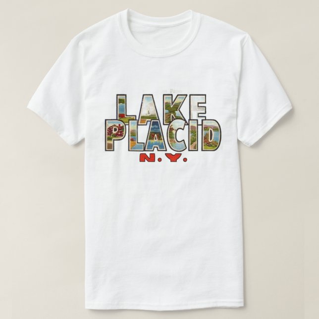 T-shirt Lake Placid T Shirt (Design devant)