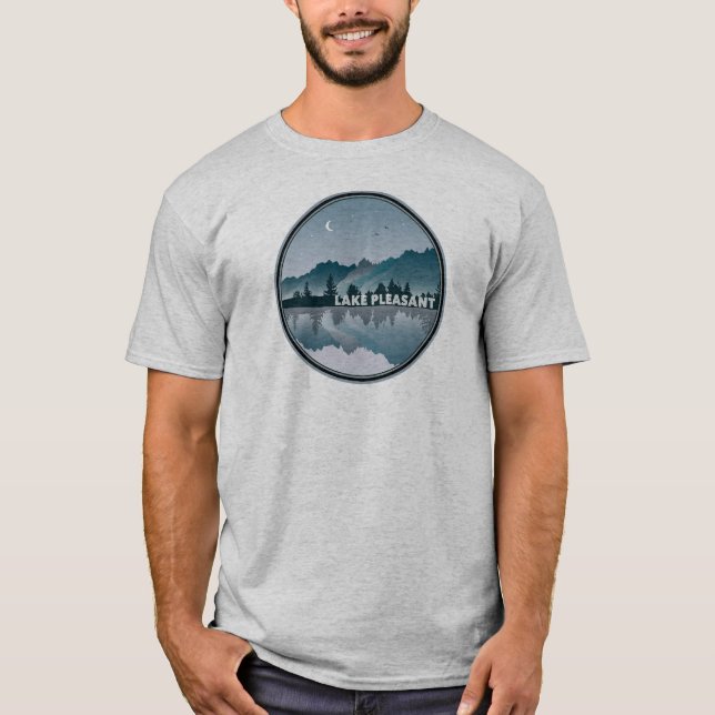 T-shirt Lake Pleasant Arizona réflexion (Devant)