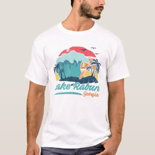 T-shirt Lake Rabun Georgia Beach Summer Surfing Sunset Pal