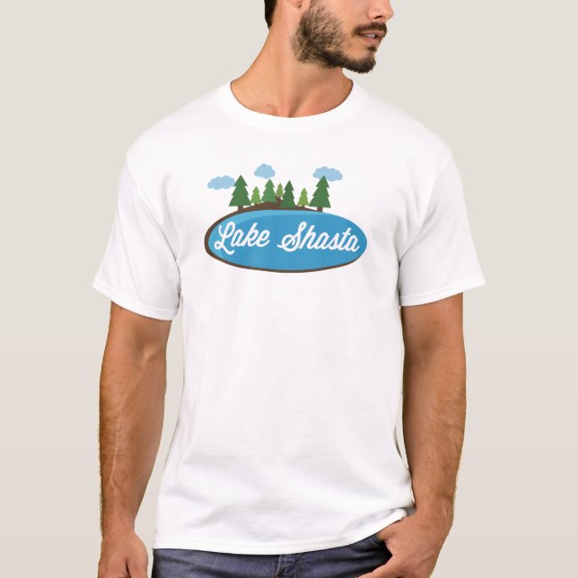 T-shirt Lake Shasta - Nature mignonne (Devant)