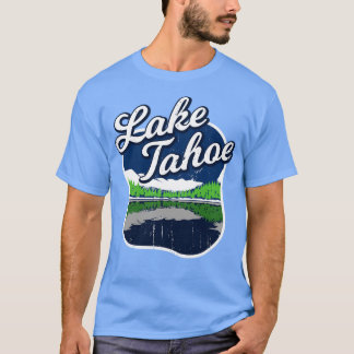 T-shirt Lake Tahoe Boating Fishing Fisherman Gift 