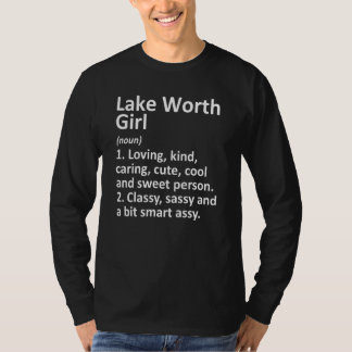 T-shirt Lake Worth Girl Floride Funny City Accueil Racines