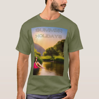 T-shirt Lakeside Bliss : Retraite d'été