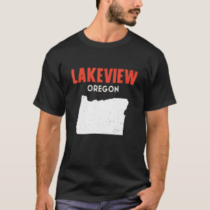 T-shirt Lakeview Oregon USA State America Travel Oregon