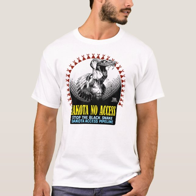 T-shirt Lakota aucun accès (Devant)