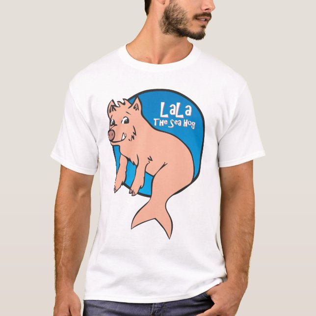 T-shirt LaLa : Le porc de mer - adulte (Devant)