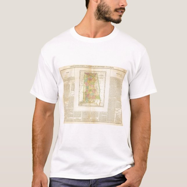 T-shirt L'Alabama USA (Devant)