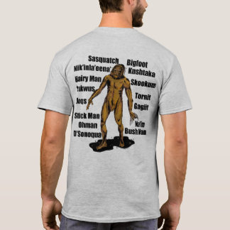 T-shirt L'Alaska Bigfoot en granit