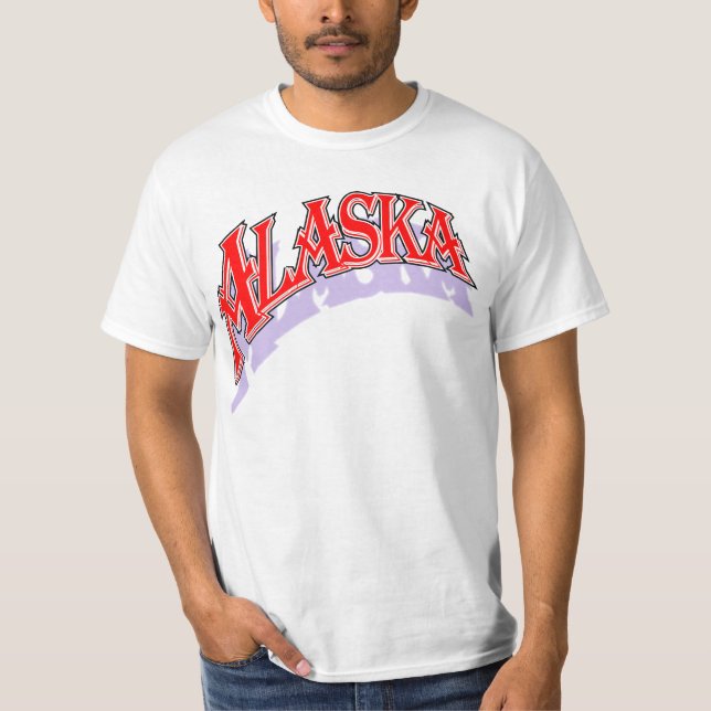 T-shirt L'Alaska couvre la chemise (Devant)