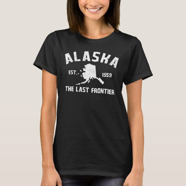 T-shirt L'Alaska La Dernière Frontière (Devant)