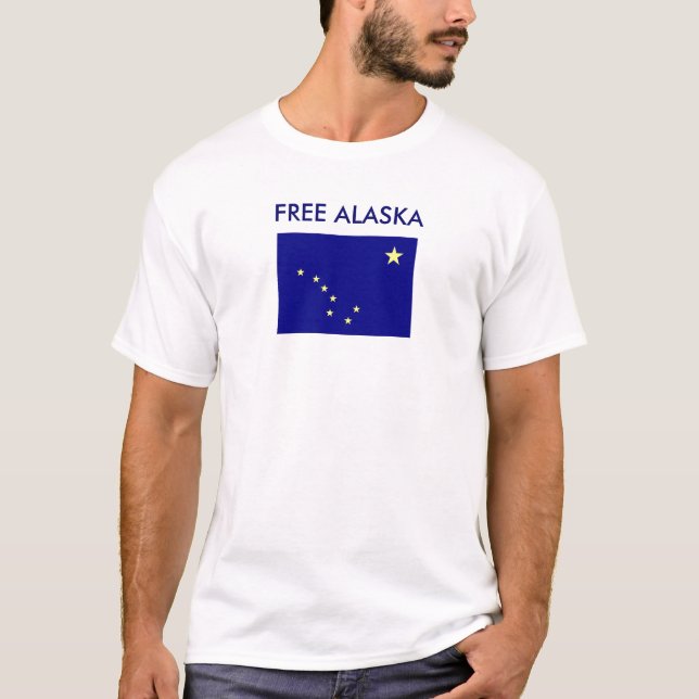 T-SHIRT L'ALASKA LIBRE (Devant)