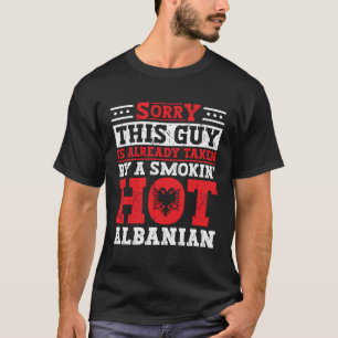 T-shirt L'Albanie porte des vêtements du patrimoine albana