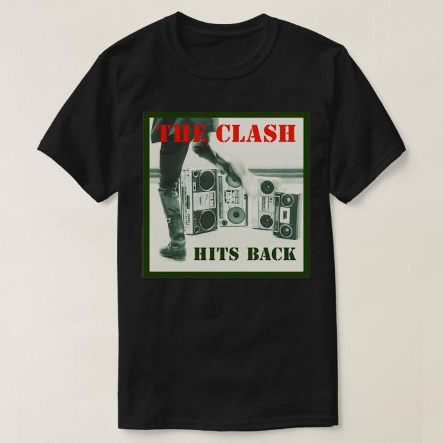 T-shirt L'album Clash u2013 touche l'arrière  (Design devant)