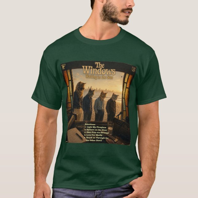 T-shirt L'album Windows : une parodie (Devant)