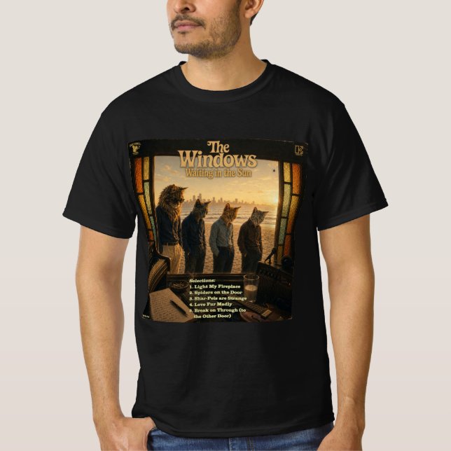 T-shirt L'album Windows : une parodie (Devant)