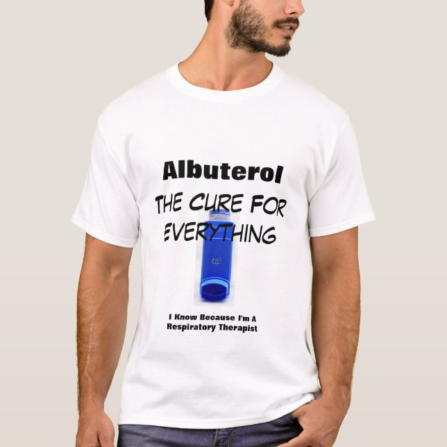 T-shirt L'Albuterol, Le Traitement De Tout (Devant)