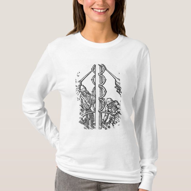 T-shirt L'alchimiste au travail (Devant)