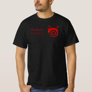 T-shirt L'Alchimiste Fullmetal Ouroboros Homunculus Shirt
