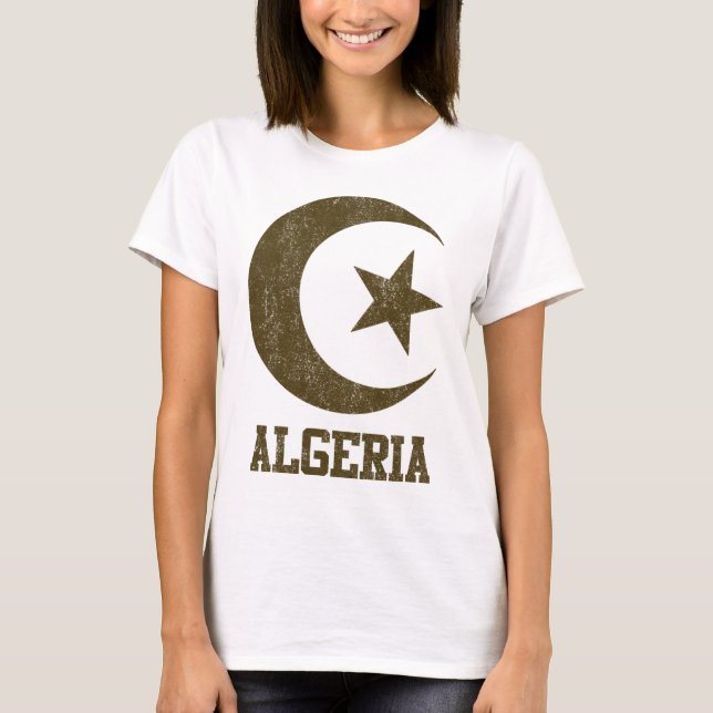 T-shirt L'Algérie (Devant)