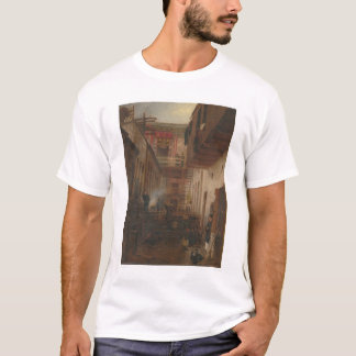 T-shirt L'allée de Chinatown, chantent le lavage de Yuen