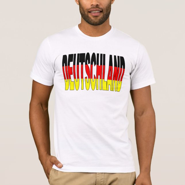 T-shirt L'Allemagne (Devant)