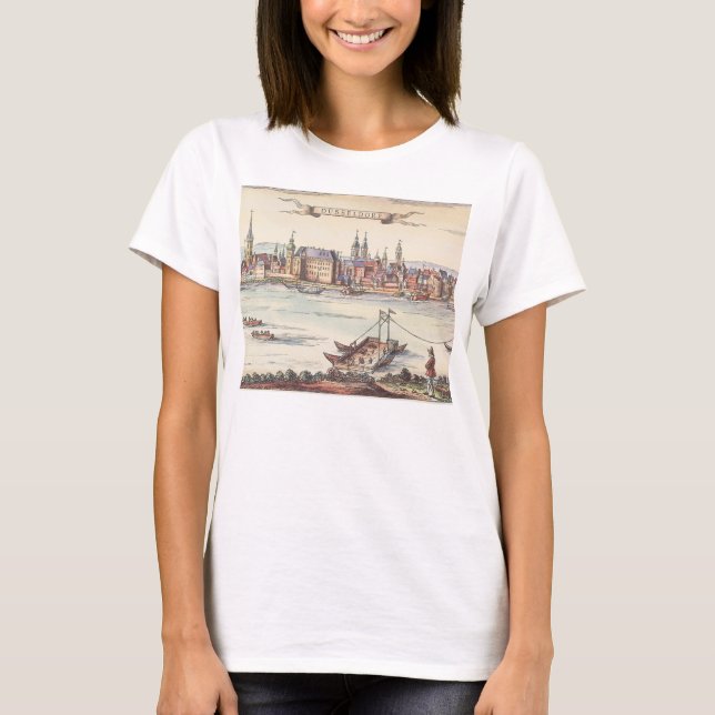 T-shirt L'Allemagne : Duesseldorf (Devant)