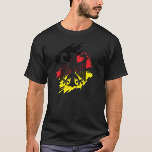 T-shirt L'Allemagne Eagle (Devant)