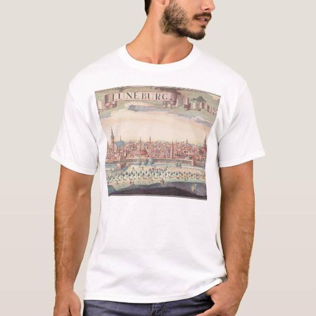 T-shirt L'Allemagne : Lueneburg, 1730 (Devant)
