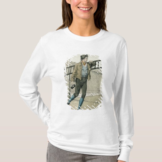T-shirt L'allumeur de lampe (Devant)