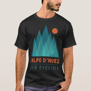 T-shirt L'Alpe D'Huez Velo Cadeau Cycliste pour cyclistes 