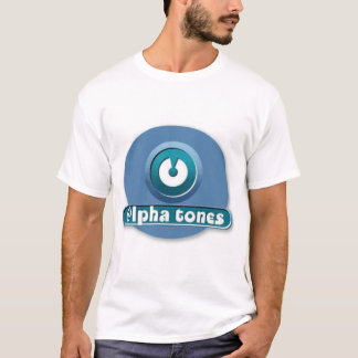 T-shirt l'alpha modifie la tonalité le logo