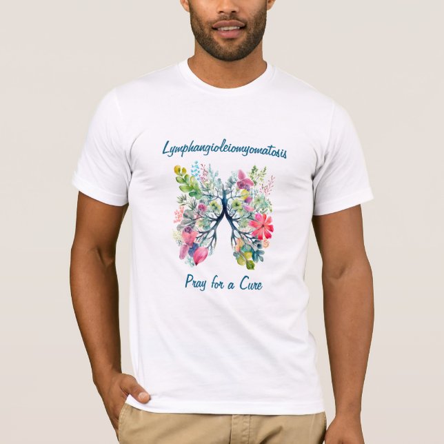 T-shirt LAM Lymphangioleiomyomatosis (Devant)
