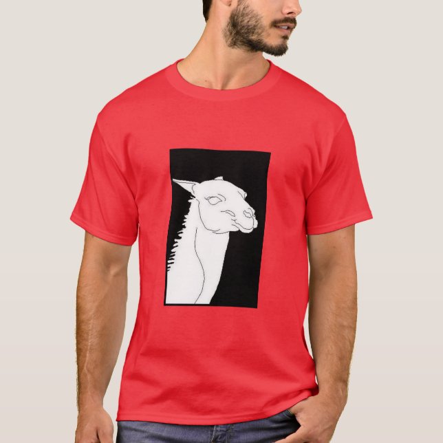 T-shirt lama (Devant)