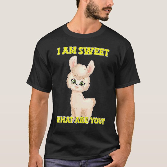 T-shirt Lama Alpaka 2 (Devant)