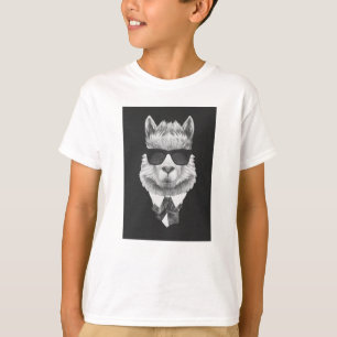 T-shirt Lama chic