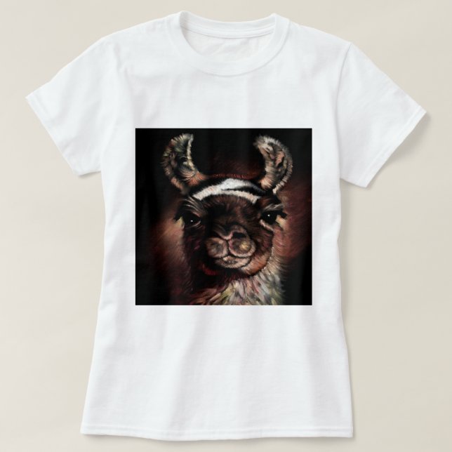 T-shirt Lama Cusco Pérou (Design devant)