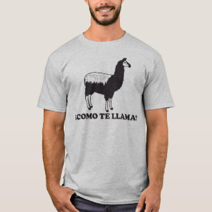 T-shirt Lama de Como Te