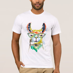 T-shirt Lama de Je-sais-tout-Pantalon