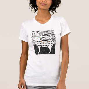 T-shirt Lama de partie