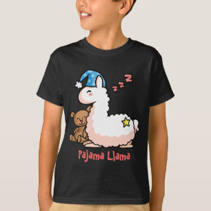 T-shirt Lama de pyjama